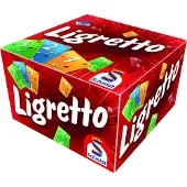 Schmidt Spiele Ligretto : Rouge - Jeu de cartes 2-4 joueurs - 10 minutes de jeu - Jeux de cartes pour soire de jeux en famille - Jeux de cartes