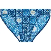 Hom Maillot de bain ' Swim Micro Briefs Maiolica ' bleu