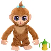 Just Play Furreal Peanut The Interactive Monkey Refurbished Marron Enfants
