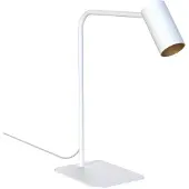 Lyora Lampe de table de bureau Mono blanc