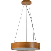 Kanlux S.A. Suspension ronde en bois JASMIN, 20W, , intensité lumineuse variable, chêne doré, E27