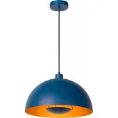 Lucide Suspension SIEMON bleue 1xE27x40W en métal, dimensions : 150x40x40 cm, IP20,