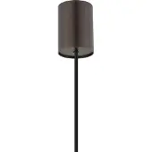 Lyora Lampe suspendue étroite Laser 490 Chocolat brun