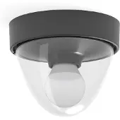 Nowodvorski Lighting Plafonnier noir Nook pour l'extérieur
