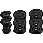 Spokey L, Coudières, Genouillères, Protège-poignets, 6 pièces