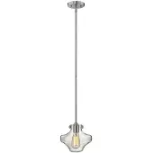 HINKLEY Suspension Congress chromée 1xE27x100W, métal, dimensions : 105,4 x 22,2 x 22,2 cm, IP20,