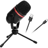 Krüger&Matz Warrior GV-200 Microphone de jeu / vlogging USB