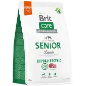 Brit CARE Hypoallergenic Senior Lamb - Formule hypoallergénique d'agneau et de riz pour chiens âgés - 3 kg