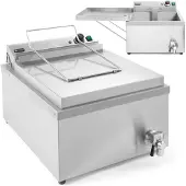 Super Merchant Friteuse Donut 3000W, Friteuse, Argent