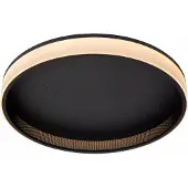 Lucide Plafond moderne effet étoile 40 cm LED 40W noir rond ESTREJA