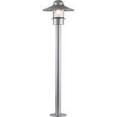 Elstead Lighting Lampadaire d'extérieur argenté E27 60 W Klampenborg Elstead
