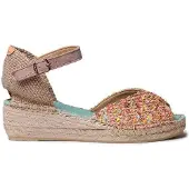 Toni pons Bruna-co Esparto Wedge Sandals Beige EU 38 Femme
