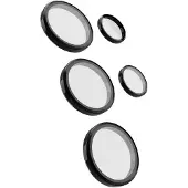 Puro Single Camera Lens Samsung S25 Ultra (5 pcs, Samsung Galaxy S25 Ultra), Téléphone portable : film de protection, Noir, Transparent