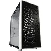 LC-Power Gaming 714W, Midi Tower, PC, noir, blanc, ATX, micro ATX, Mini-ITX, métal, plastique, verre trempé, Gaming