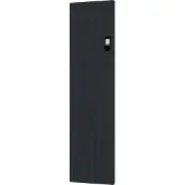 Quality Heating Radiateur vertical - Noir - 1500W, Design moderne