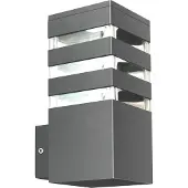 Goldlux Applique d'extérieur graphite 1xE27 TEKSAS 316165 Polux