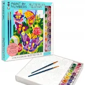 Stnux Peinture par numéros Papillons