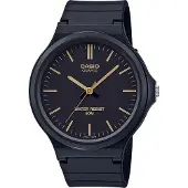 Casio Montre à affichage analogique or / noir