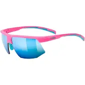 Uvex Aerios S Sunglasses Rose Mirror Blue/CAT3