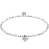 Elli Bracelet 'Herz' blanc