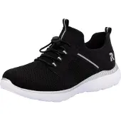 Rieker Baskets basses 'M5065' noir / blanc
