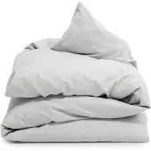 Erlich Textil Housse de couette 'Finn' gris clair