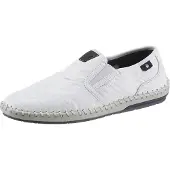 Rieker Slip on bleu marine / blanc