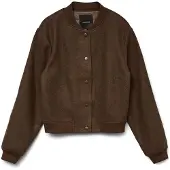 Vero moda Veste mi-saison 'VMCChloe' chocolat