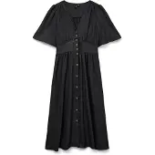 Vero moda Robe-chemise 'VMCMelaney' noir