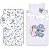 Disney Housse de couette Lilo & Stitch + drap-housse
