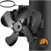OEM Ventilateur de cheminée noir, silencieux, à fixation magnétique, économe en énergie