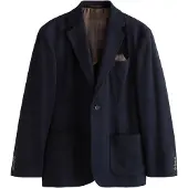 Next Veste de costume bleu marine