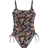 Buffalo Maillot de bain vert / orange / noir
