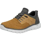 Rieker Chaussure basse jaune / gris