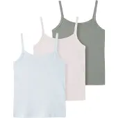 LMTD Haut bleu pastel / kaki / rose pastel