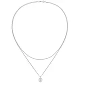 Elli Chaîne 'Layer' argent / blanc