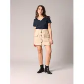 Deeluxe Valentina Skirt Beige 36 Femme