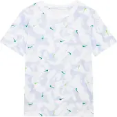 Nike T-Shirt bleu / blanc