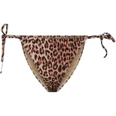 Pieces Bas de bikini 'PCBaomi' beige / noisette / noir