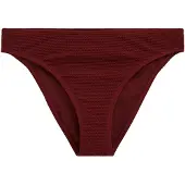 We fashion Bas de bikini rouge foncé