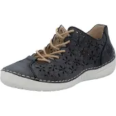 Rieker Chaussure à lacets bleu foncé