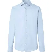 Hackett Poplin Slim Bc Long Sleeve Shirt Bleu XS Homme