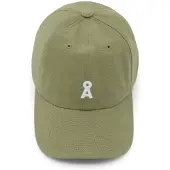 Armedangels Casquette 'YENAAS BOLD' vert / blanc