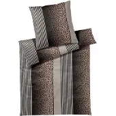 JOOP! Housse de couette marron / taupe
