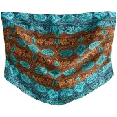 Next Serviette de plage bleu nuit / azur / homard