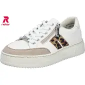 Rieker Baskets basses beige / sable / blanc