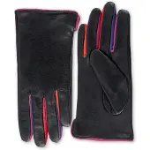 Mywalit Gants violet foncé / rose clair / rouge / noir