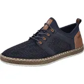 Rieker Chaussure à lacets 'B5252' bleu foncé / marron