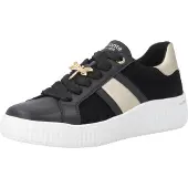 Remonte Chaussures basses à lacets en noir, taille 38