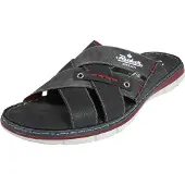 Rieker Mule anthracite / rouge / blanc